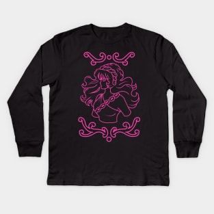 Andromeda Shun Kids Long Sleeve T-Shirt